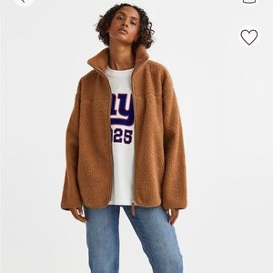Tan Teddy bear jacket